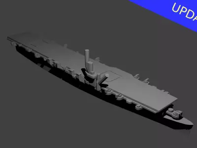 US Independence Class Aircraft Carrier 3D print model
