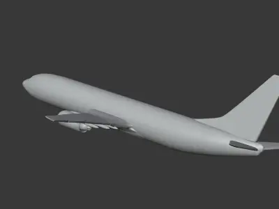 Lufthansa Boeing 737-300 3D model