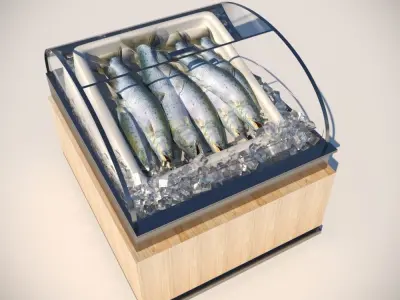 Salmon Plus Animation  Low-poly 3D model