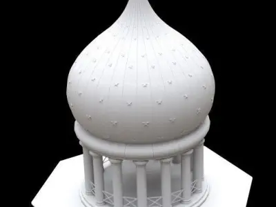Colt armory dome- 3d model 3D model