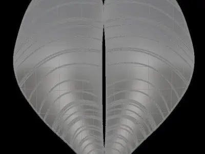 Sea Mussel Pendant 3D print model