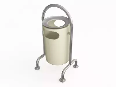 Trash can 14 3D model