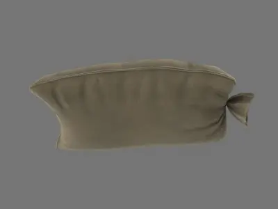 Sandbag Low Poly Low-poly 3D model