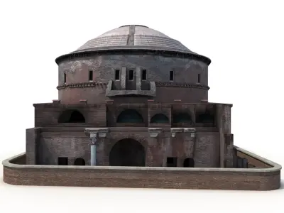 The Pantheon 3D model