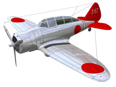Seversky p-35 3D model