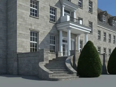 Palace mansion 3D model