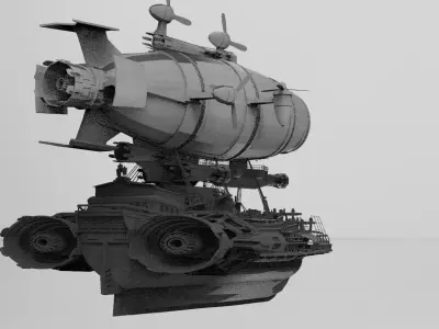 Zeppelin Airship Annihilator  3D model