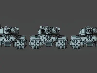 Manduvel Modular MBT 3D print model