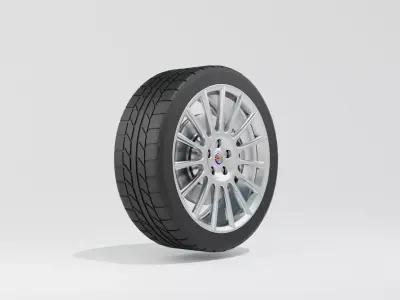 Alfa Romeo 147 5 door 2019 Wheel 3D Model 3D model