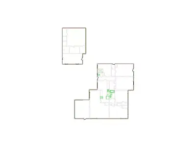 Detailed Exterior Sketch by Interior - 2501-3000 SF - Xactimate 3D model