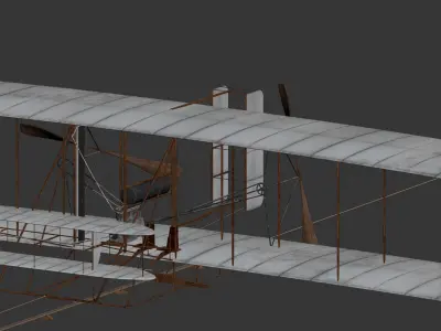 Flyer - Wright 3D model