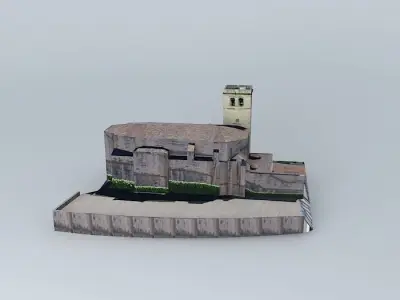 Parish of Santiago el Real Free 3D model