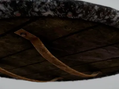 Shield Viking Low-poly 3D model buy