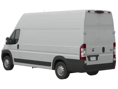 2024 Ram ProMaster L4H3 Detailed interior 3D model