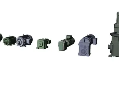 weg siemens electric motors 3D model