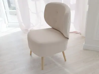 Accent Chair IKEA GUBBO Free 3D model