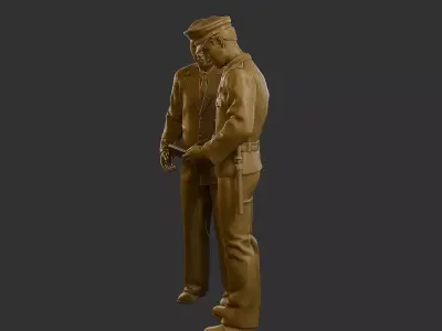 CzechoSlovak Communist Police CCP2 003 3D print model