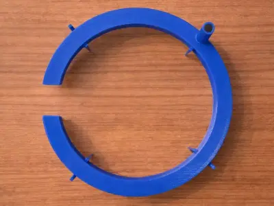 Drip Irrigation Ring 4mm Hose 3D print model