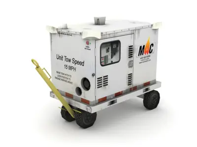 MAC Heater 210HC Low-poly 3D model