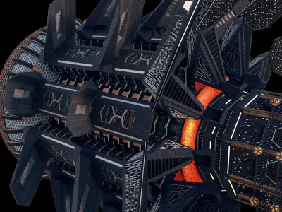 Aurus Cosmo-Drone 3D model