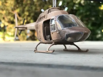 Printable Scale Model Helicopters - Assembly kits 3D Model Collection