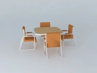 Hindenburg lounge set Free 3D model purchase