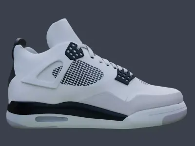 NIKE JORDAN 4 3D model