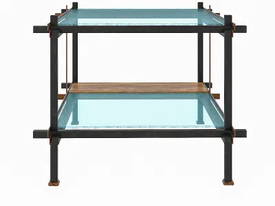Frame CoffeeTable Free 3D model