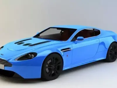 Aston Martin V12 Vantage Free 3D model