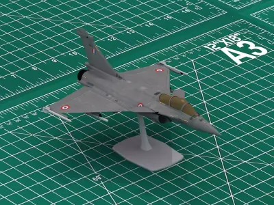 RafaleC 3D Print Model Aircraft 3D print model