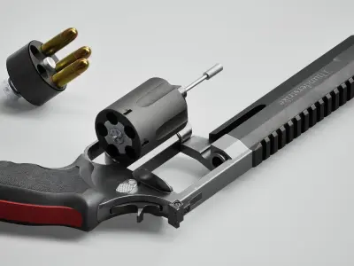 Thunderstrike Low-poly 3D model