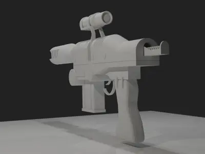 Star Wars Sidearm Blaster 3D model