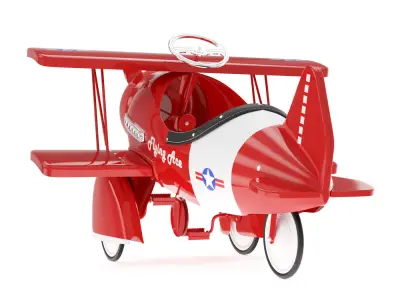 Dexton Kids Pedal Plane 3D model