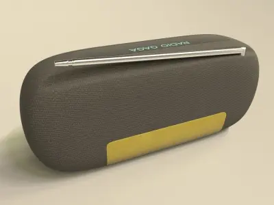 Pocket Design Radio Free 3D model