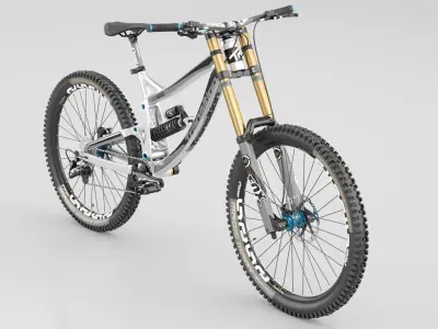 Multi Speed Bicycle 3D model