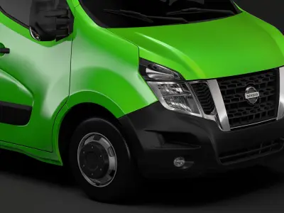 Nissan NV 400 L2H3 Van 2017 3D model