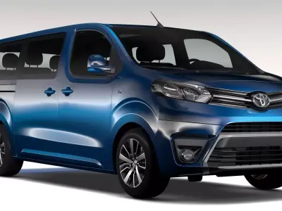 Toyota ProAce Verso L3 2017 3D model