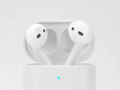 Apple Airpods pro Low-poly 3D model