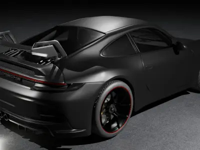 Porsche  911 GT3 922 2022 3D model