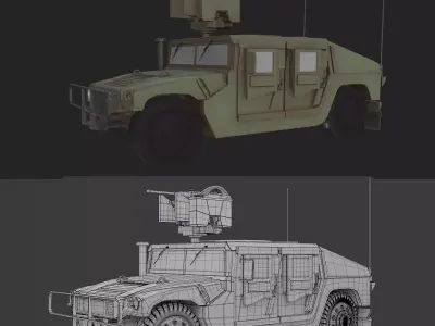 HMMWV 3D model