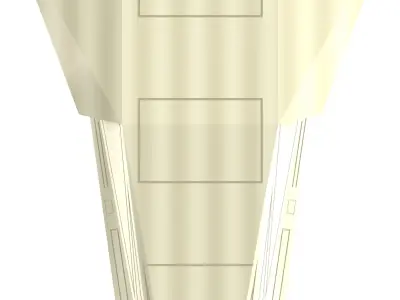 Starfox 64 Arwing Low-poly 3D model