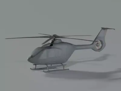 Airbus H140 3D print model
