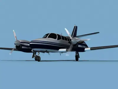 Cessna F406 Caravan II V09 3D model
