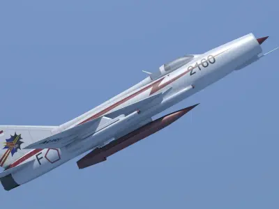 MiG-21 AURI 3D model