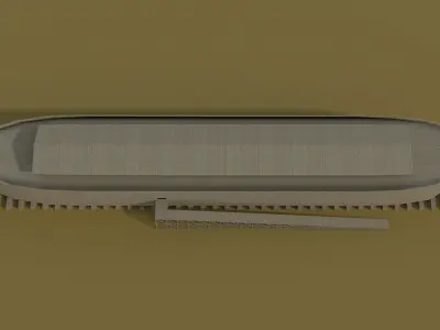 The Ark 3D Model boat Free 3D model