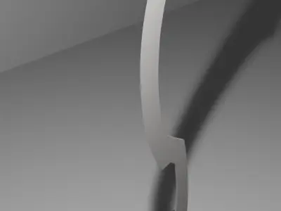 Medieval Dagger Khopesh Free 3D model