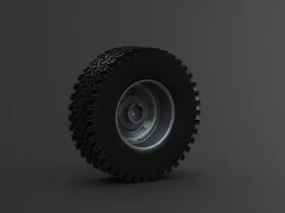 Wheel for RC model STL 3D model