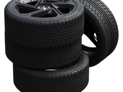 Chevrolet wheels 3D model