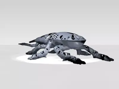 Stagbeetle Dust Voronoi 3D model