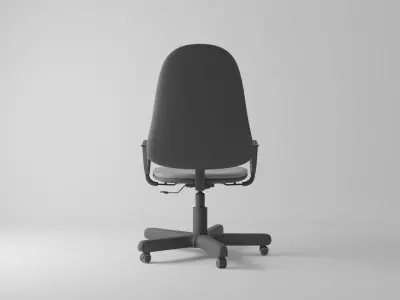 Office chair Free 3D model 4